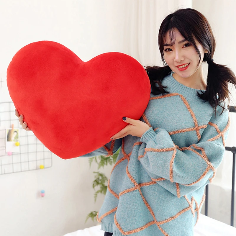 Heart Shaped Pillow Livingroom Cushion Bedroom Sleeping Pillow Lover Gift 2