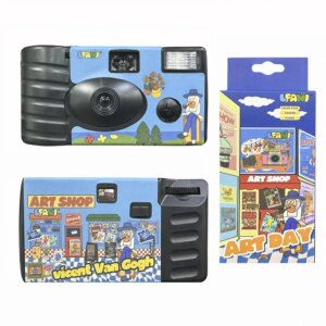 35mm Disposable Film Camera Built-in Flash One Time Use Camera 27 Photos Retro 1