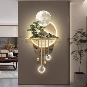 3D Three Dimensional Entrance Wall Lamp 1