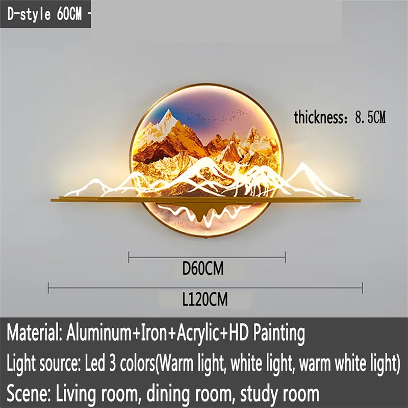 ULANI Modern Picture Wall Light LED Chinese 15
