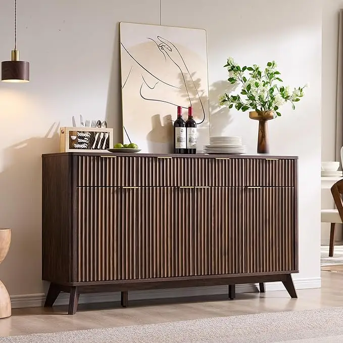 Large Buffet Sideboard Cabinet with Storages, 60 8