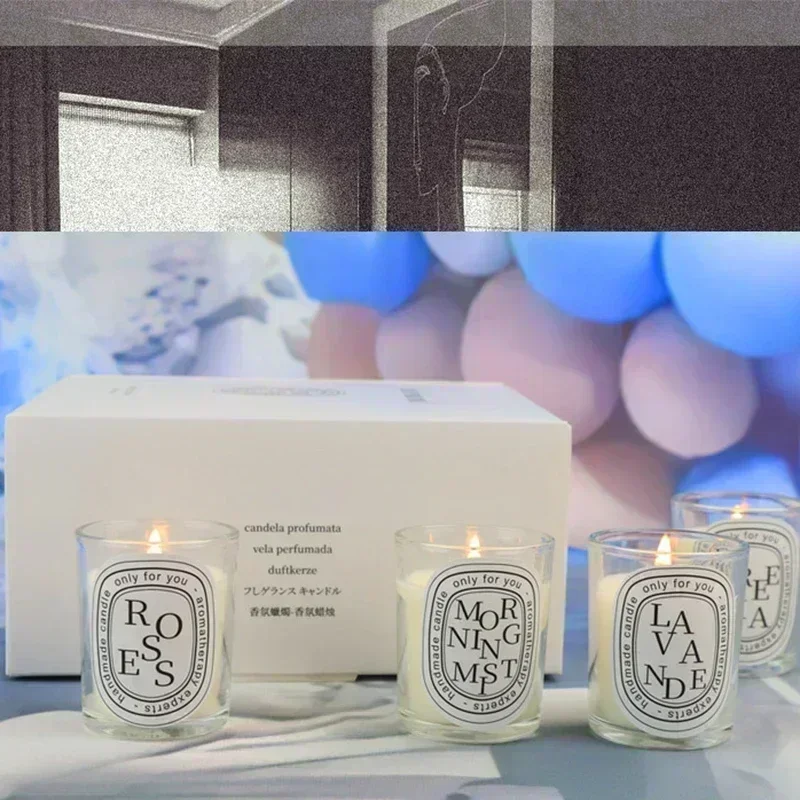 Romantic Transparent Scented Fragrance Candle Light Gift Scented 3