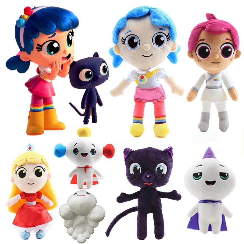 True and The Rainbow Kingdom Plush Toys Bartleby Cat Rainbow King Zee 1