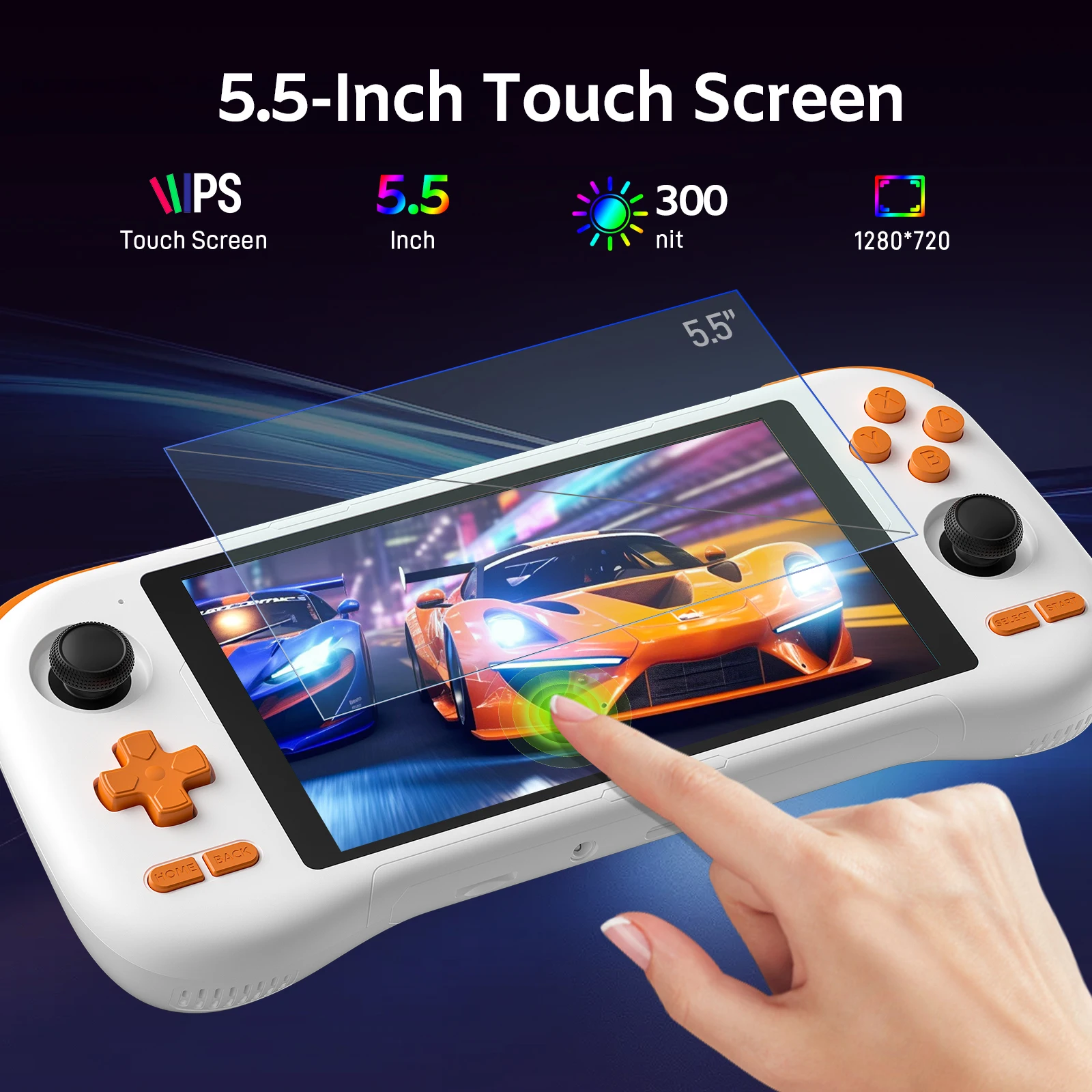 KINHANK K56 Handheld Game Console 5.5'' Touch Screen 2