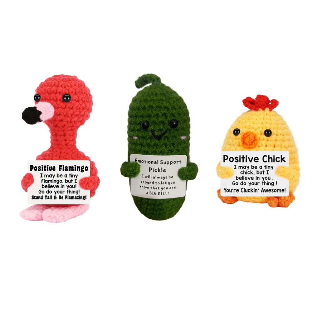 New Positive Energy Potato Hug Pocket Mini Handmade 12