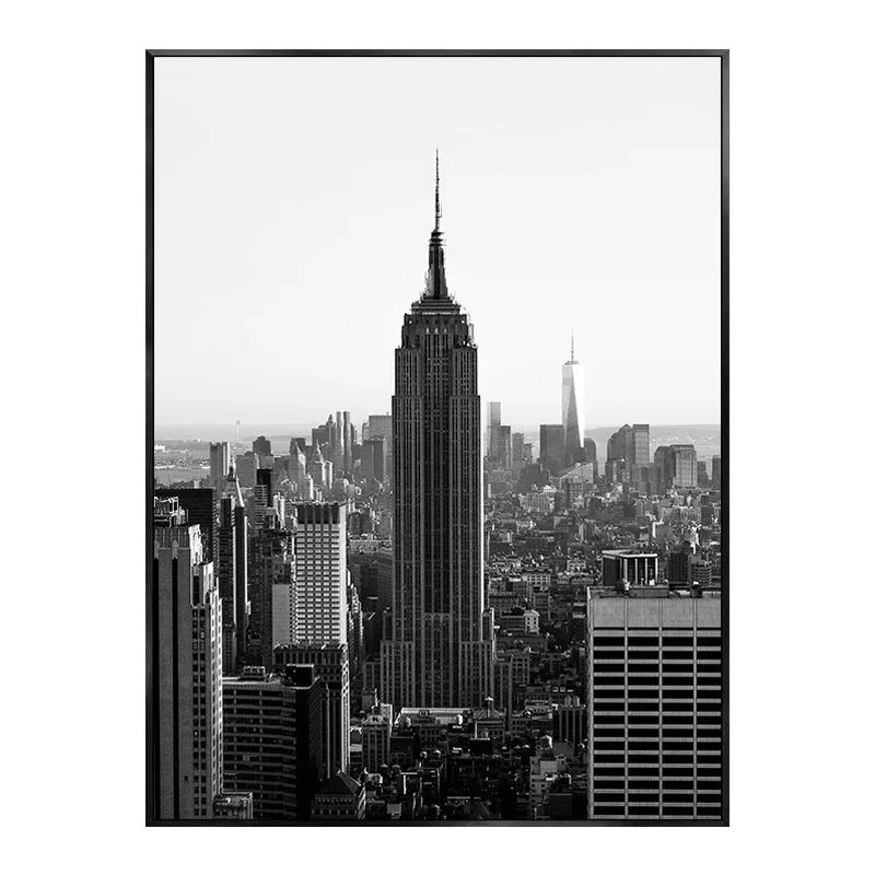 Modern New York London Paris Sydney City Landmark Landscape Poster Canvas Painting Wall Art 10