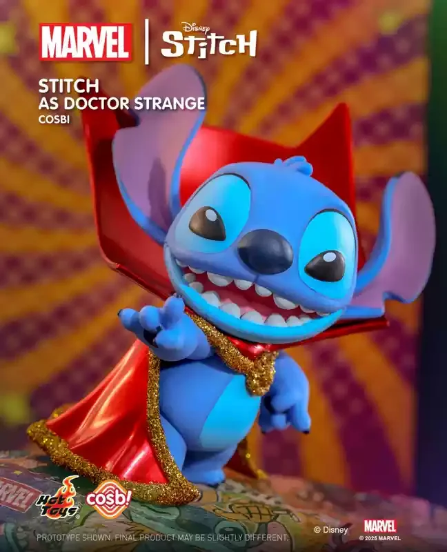 Original Blind Box Hottoys Marvel Stitch Cosbi Series Mystery Surprise Bot 21
