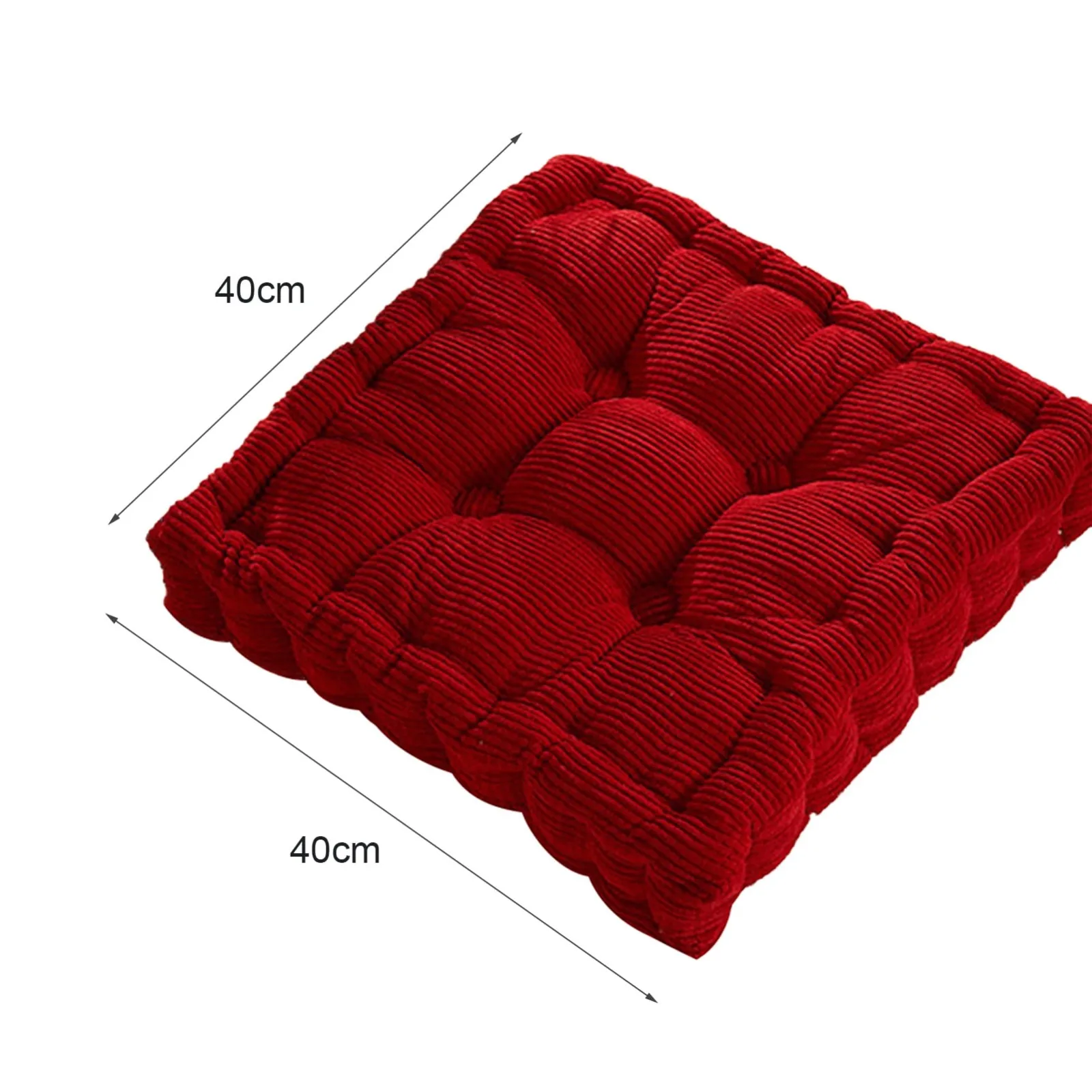 Meditation Floor Square Pillow For Seating On Floor Solid 6