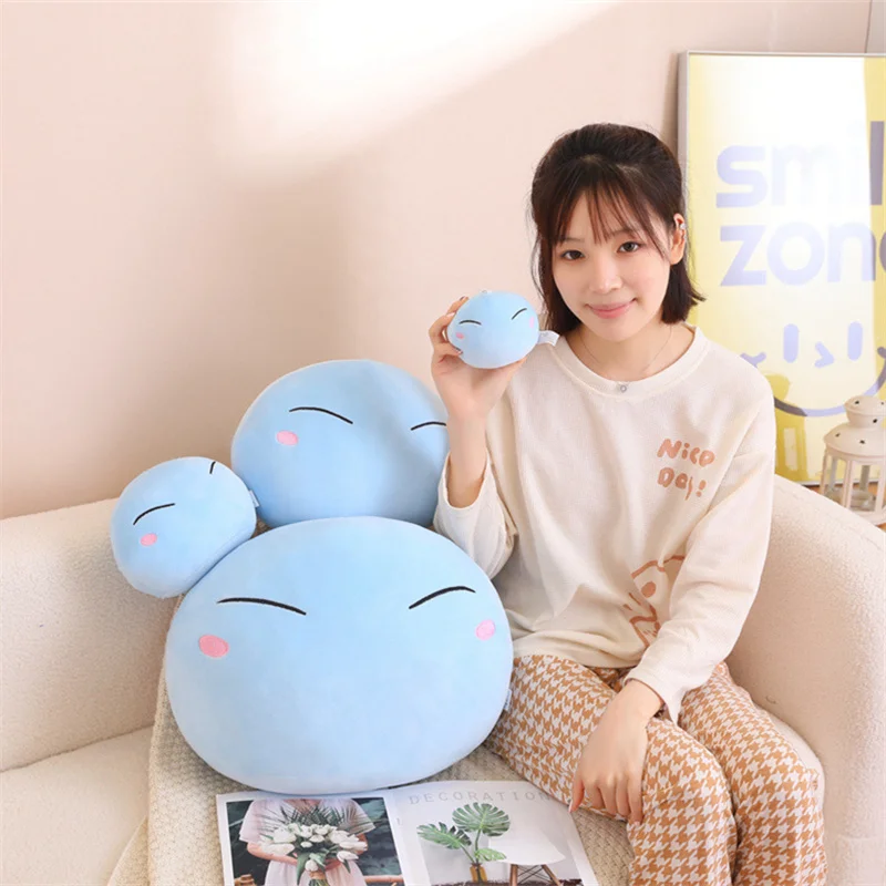 Rimuru Tempest Plush Toys Anime That Time I Got Reincarnated as a Slime Throw Pillow 2