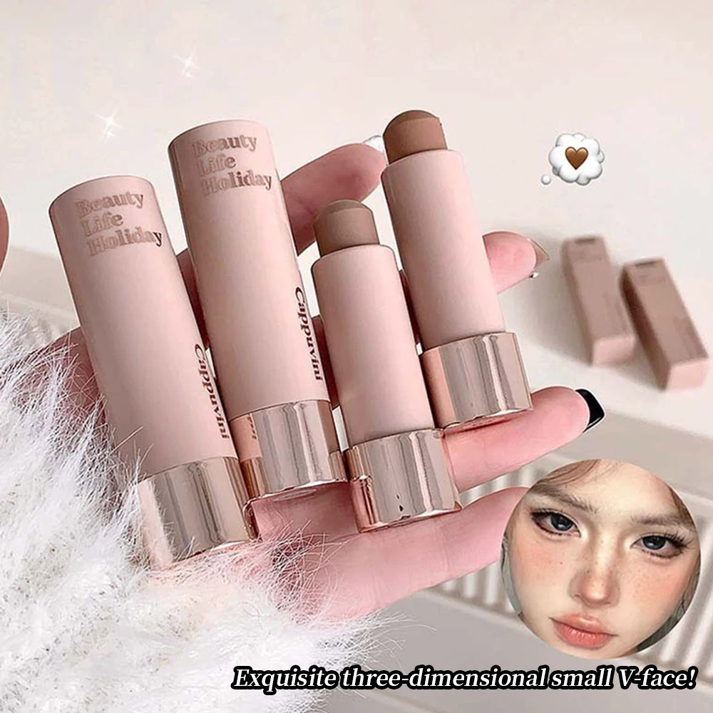 Cappuvini Moisturizing Silky Three-dimensional Contour Stick Natural Matte Single Color 1