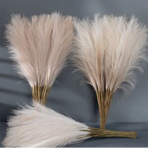 Fluffy Pampas Grass Boho Dewercor Artificial Flower 1