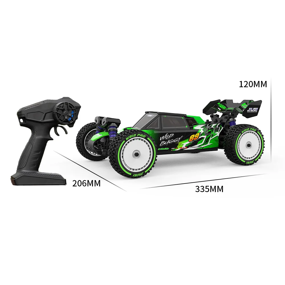 JIUSI WB12 PRO 1/12 Racing Car 4WD High Speed 80KM/Kid Gift 6