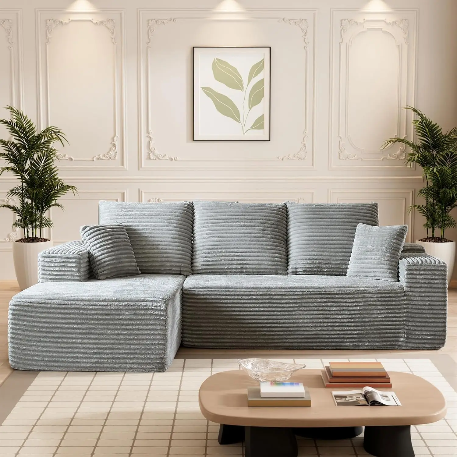 Modular Sectional Sofa Cloud Sectional Couch, 107 22