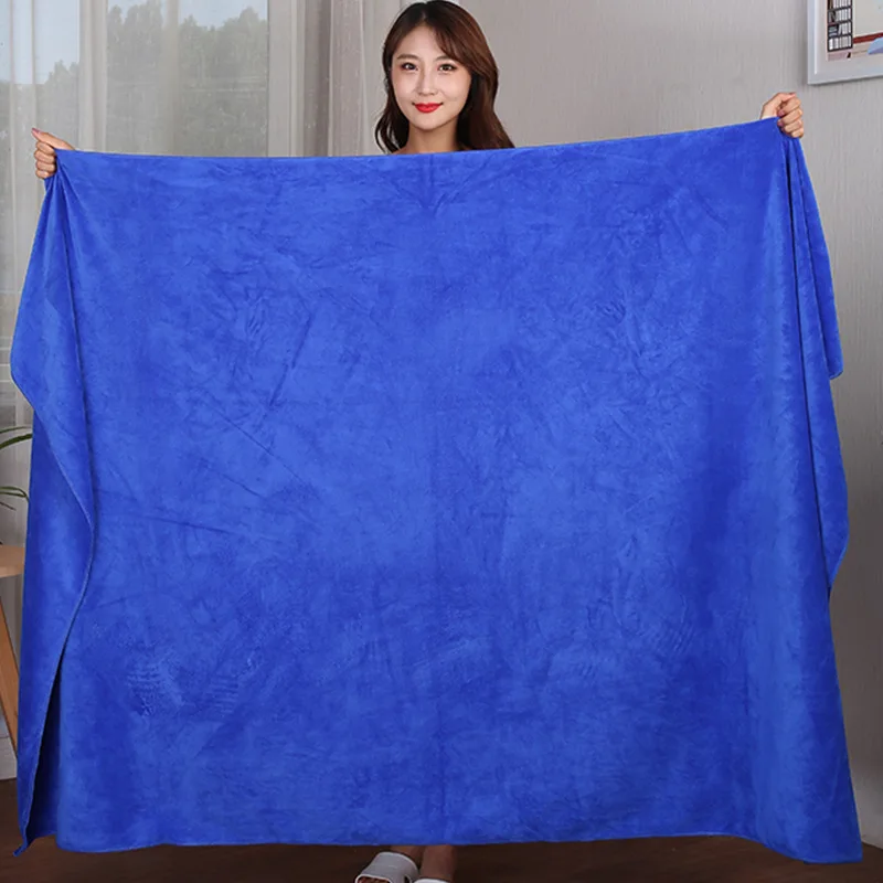 Extra large microfiber bath towel, super absorbent, 7