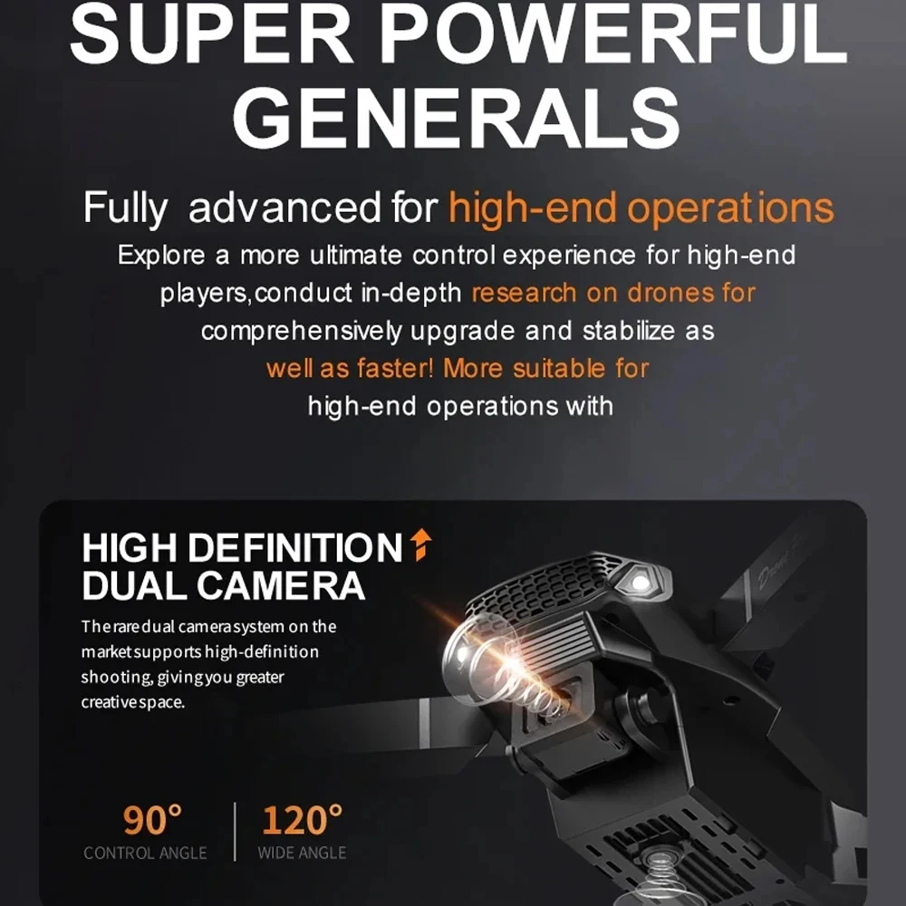 E88 RC Drone Professinal With 1080P Wide Angle HD Camera Foldable Helicopter 2