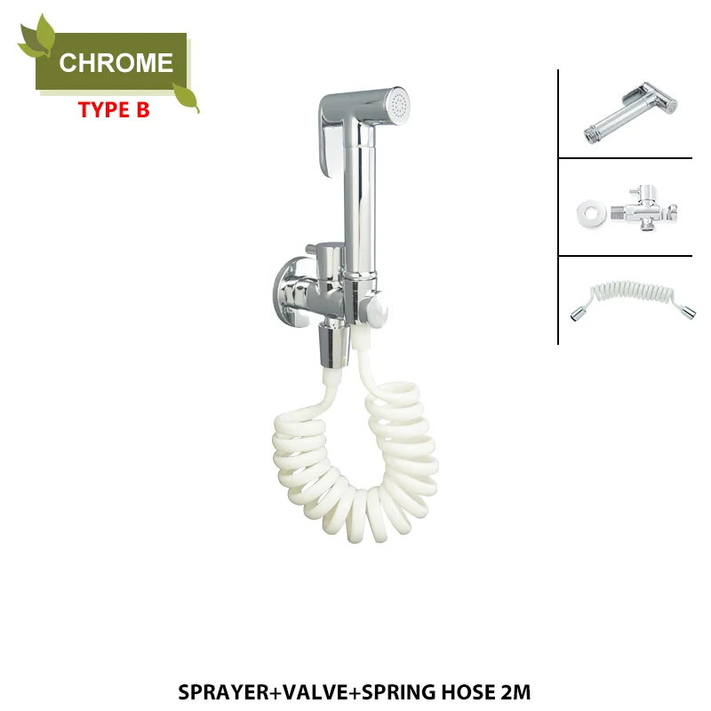 Brass Handheld Toilet Bidet 23