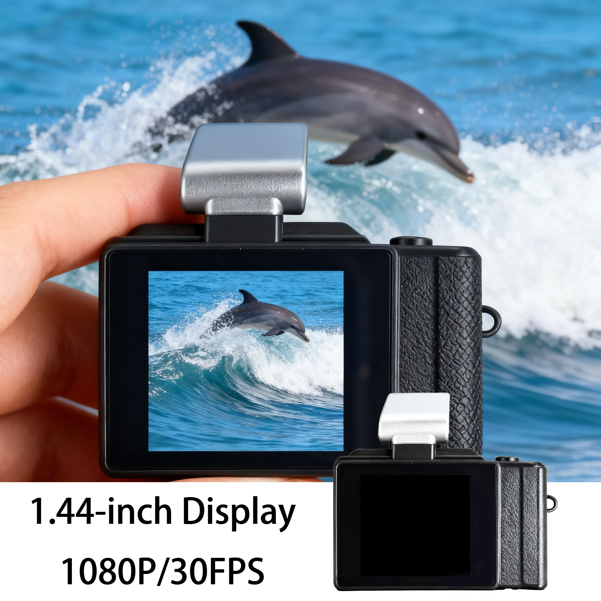2025 New Mini Camera A816 Wearable Retro Camera 1080P HD 12MP Portable 2