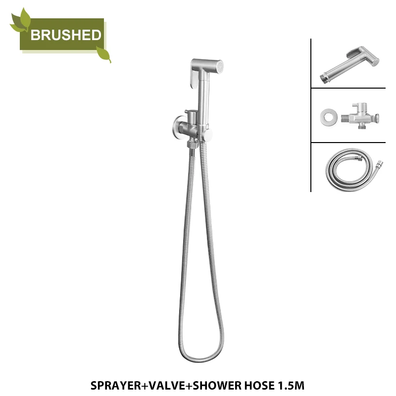 Brass Handheld Toilet Bidet 13