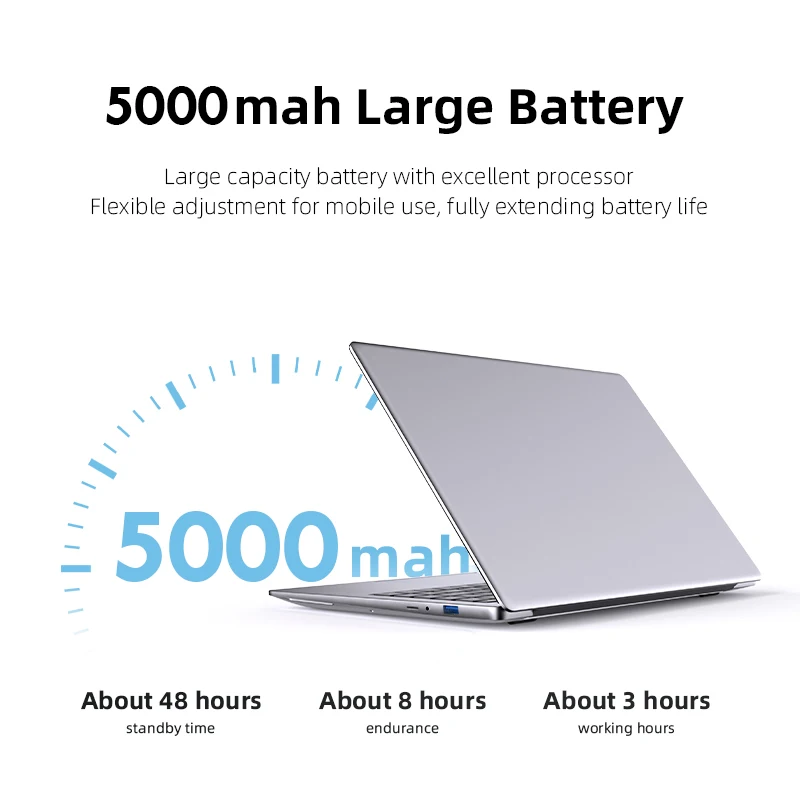 14.1inch Intel Atom A3950 Laptop Computer Windows 11 4