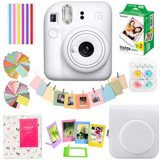 Genuine Fujifilm Instax Mini 12 Instant Camera With 20 Sheets Mini Film Paper Camera 17