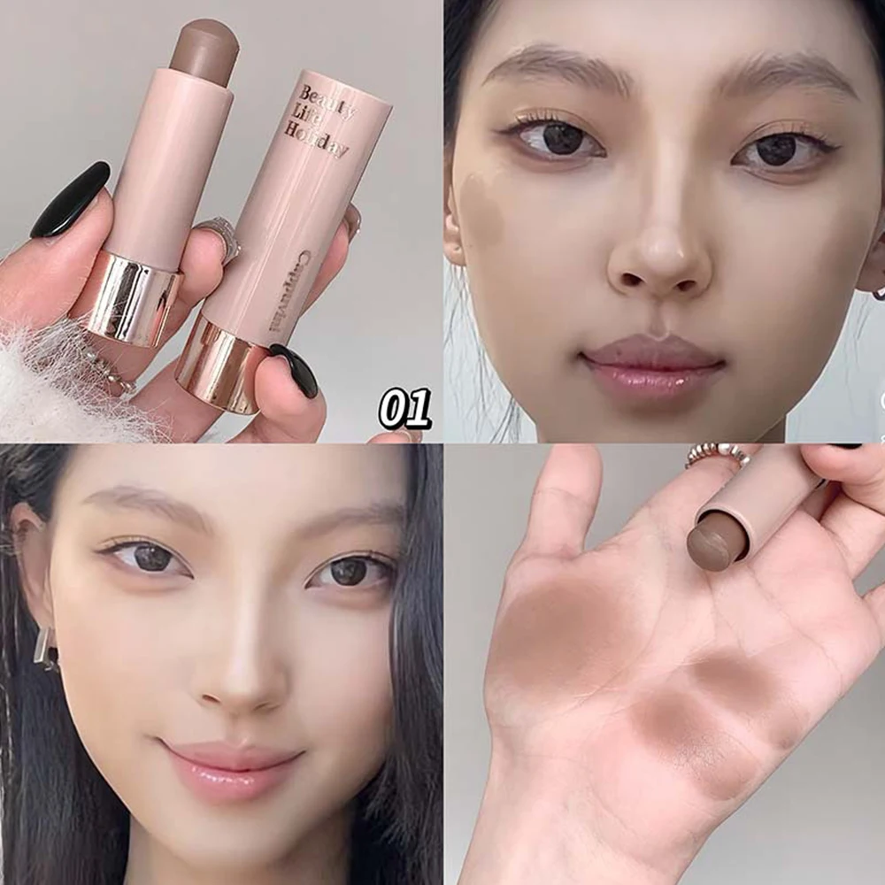 Cappuvini Moisturizing Silky Three-dimensional Contour Stick Natural Matte Single Color 7