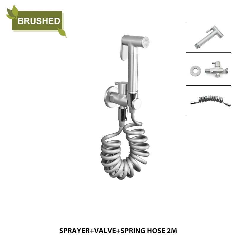 Brass Handheld Toilet Bidet 14