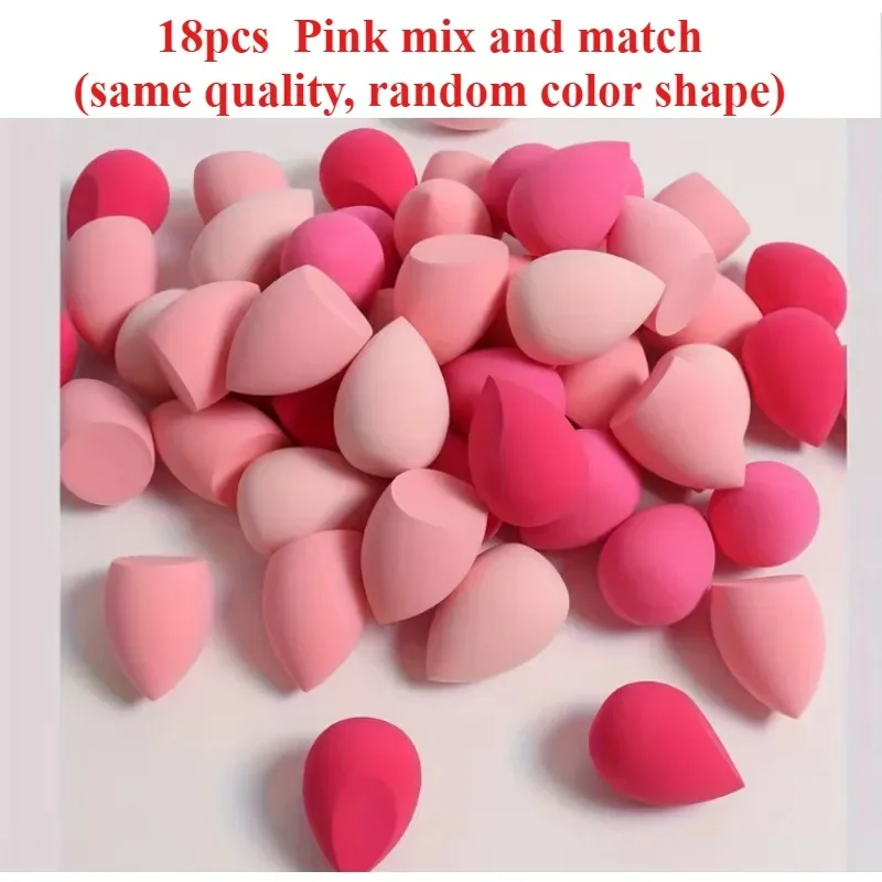 4/7/18piece makeup sponge set suitable for liquid BB cream powder application 8