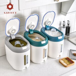 XIAOGUI 5KG/10KG Rice Dispenser Kitchen Organizer 1