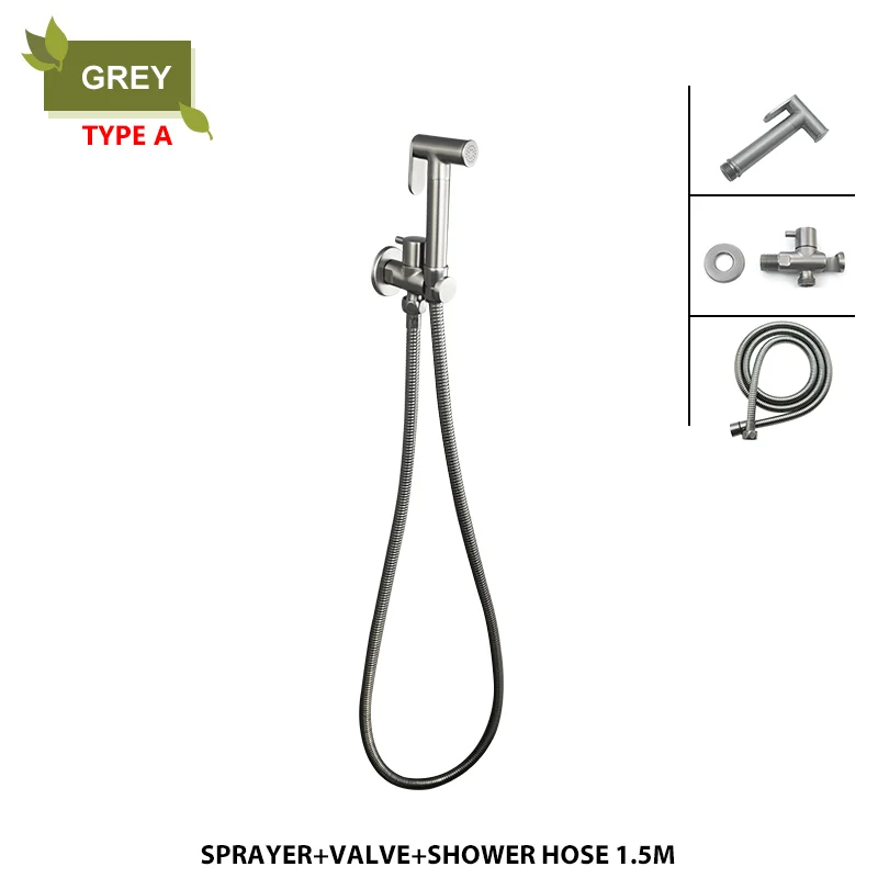 Brass Handheld Toilet Bidet 8