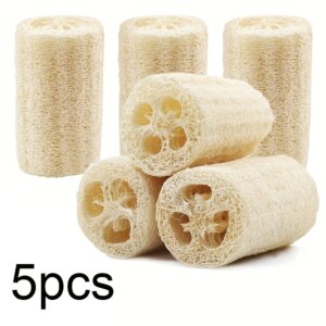5Pcs Natural Loofah Dishcloth -i 1
