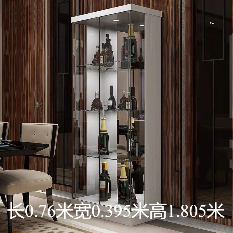 European-Style Glass Wine Cabinet 12