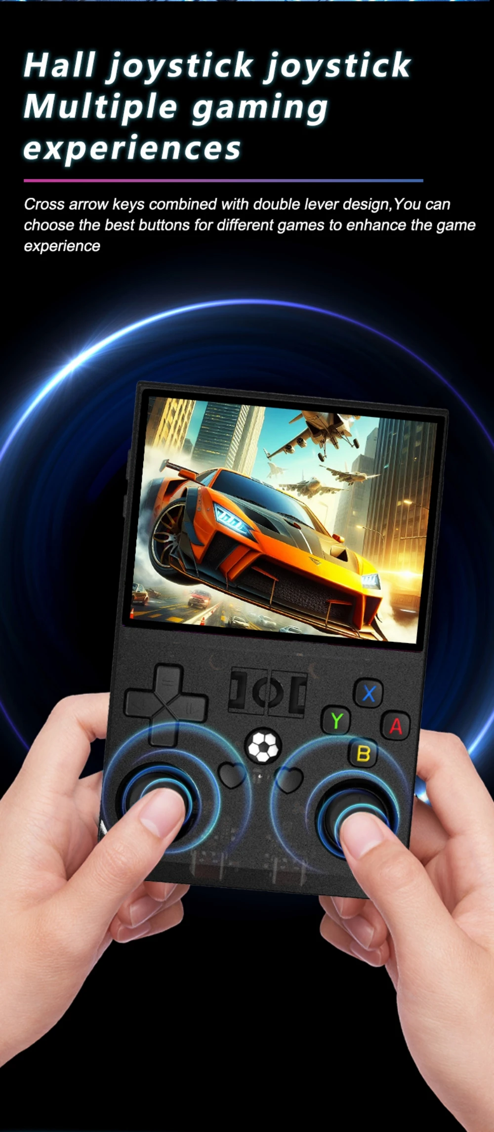 Open Source R36 PRO Retro Handheld Video Game Console Linux SystemGB Games 4