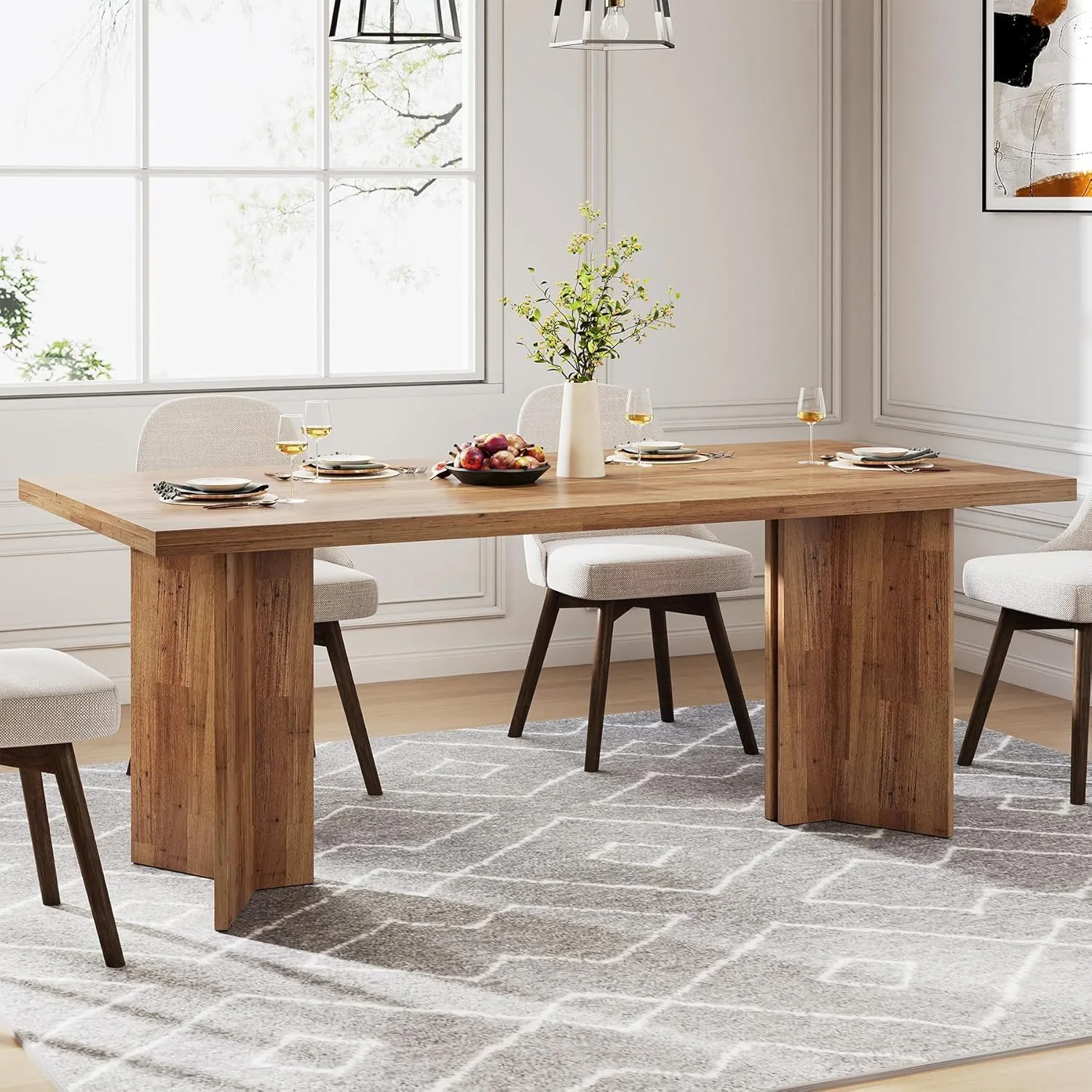 63 Inch Dining Table 5