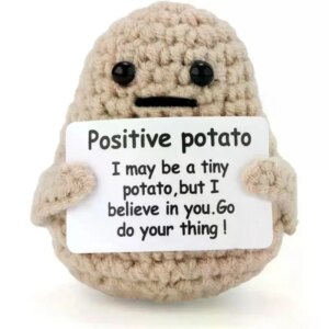 New Positive Energy Potato Hug Pocket Mini Handmade 1