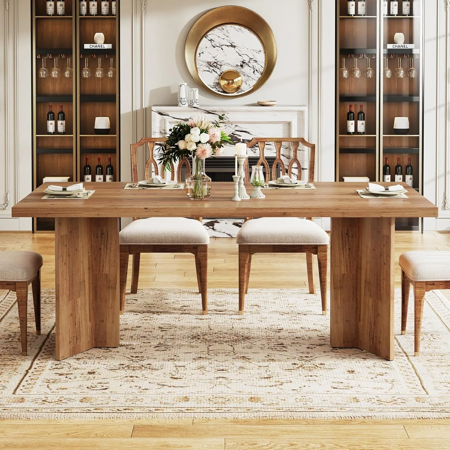 63 Inch Dining Table 3