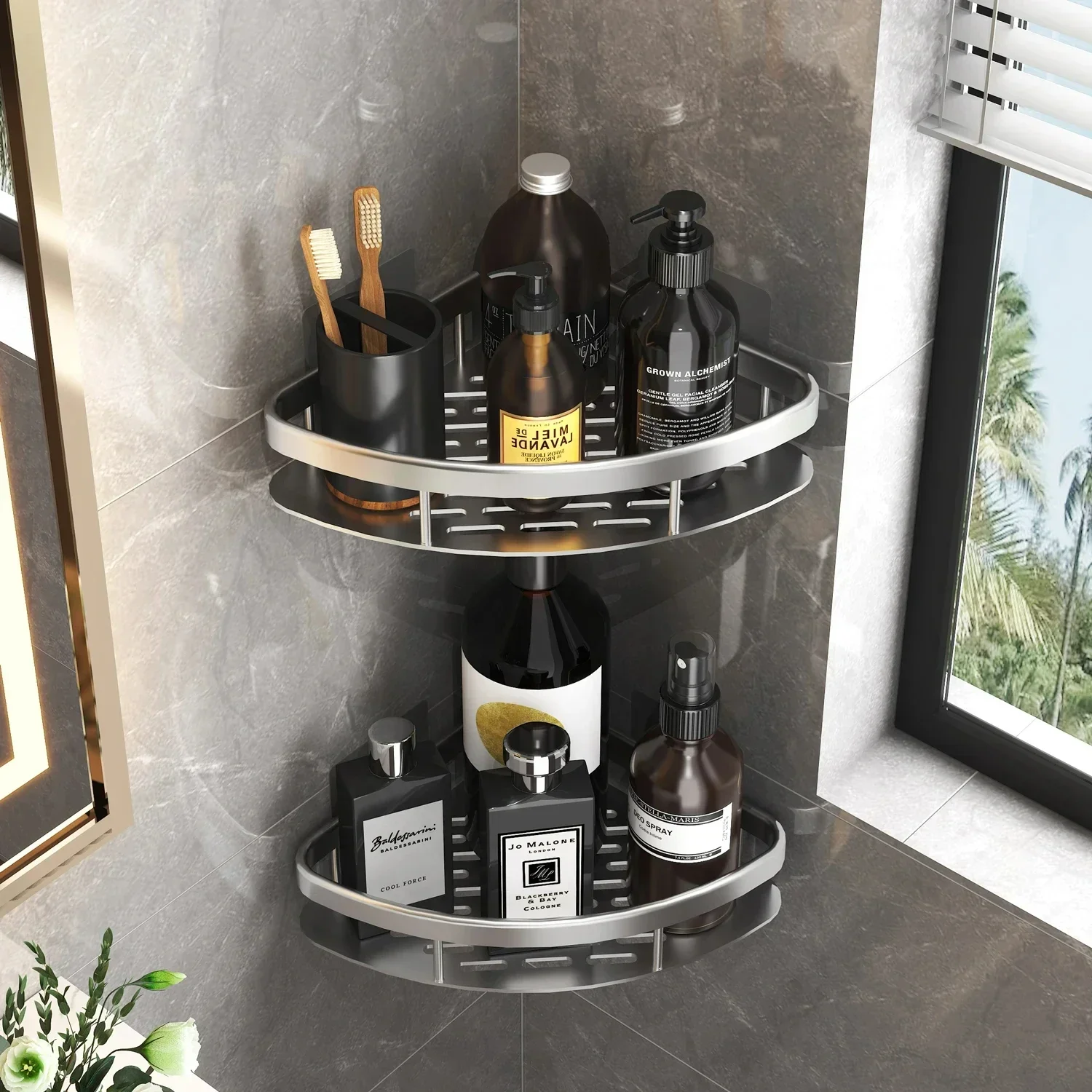 Bathroom Shelf Kitchen Storage Organizer 3