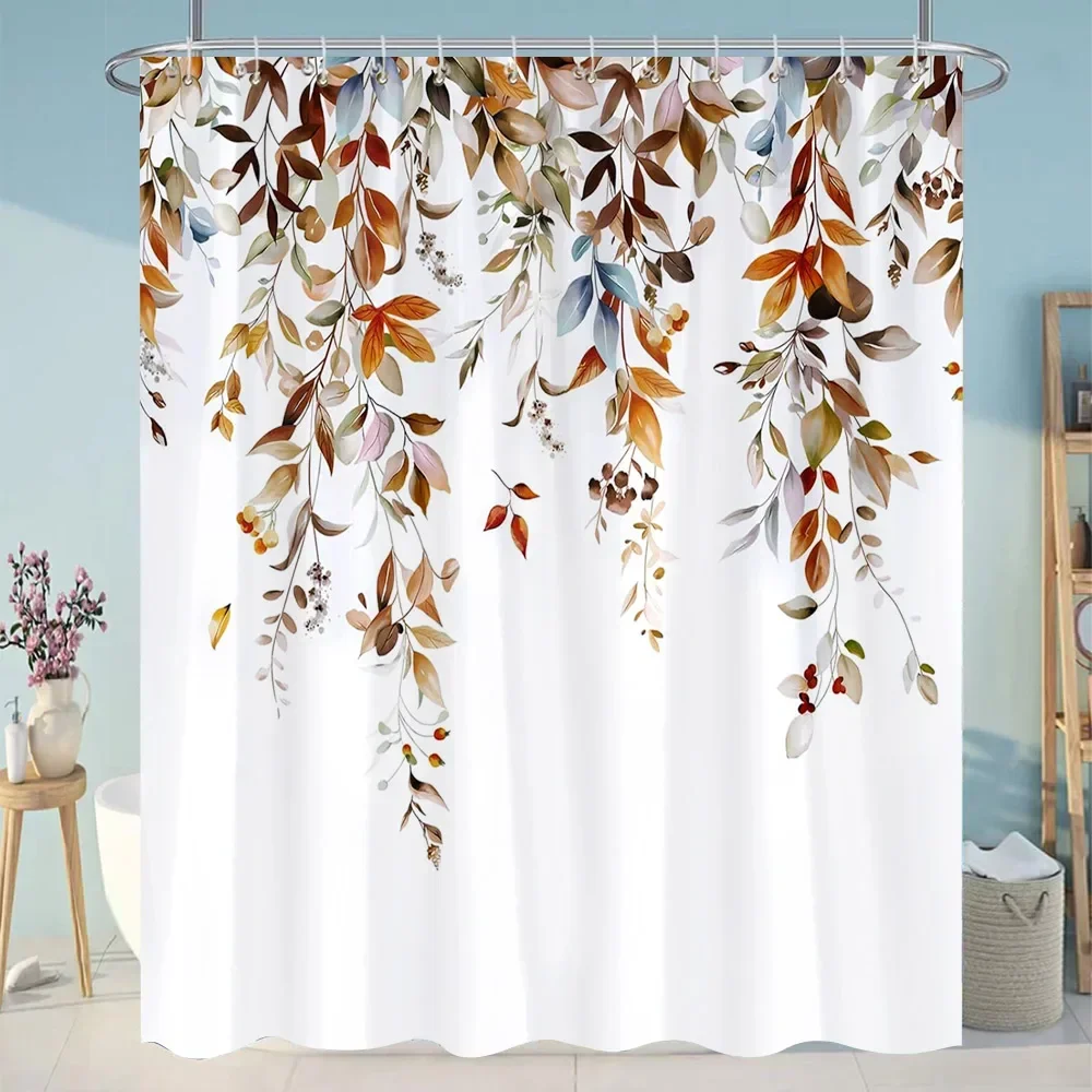 Beautiful Plant Flower Shower Curtain 14